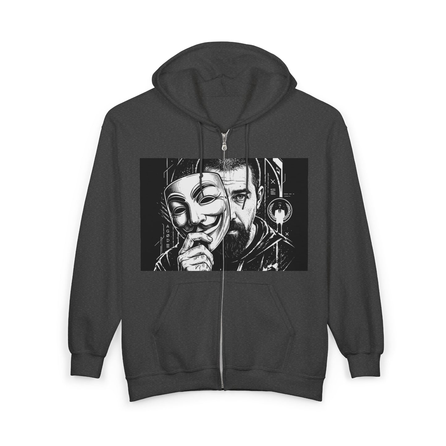 Unisex Heavy Blend™ Full Zip Hooded Sweatshirt