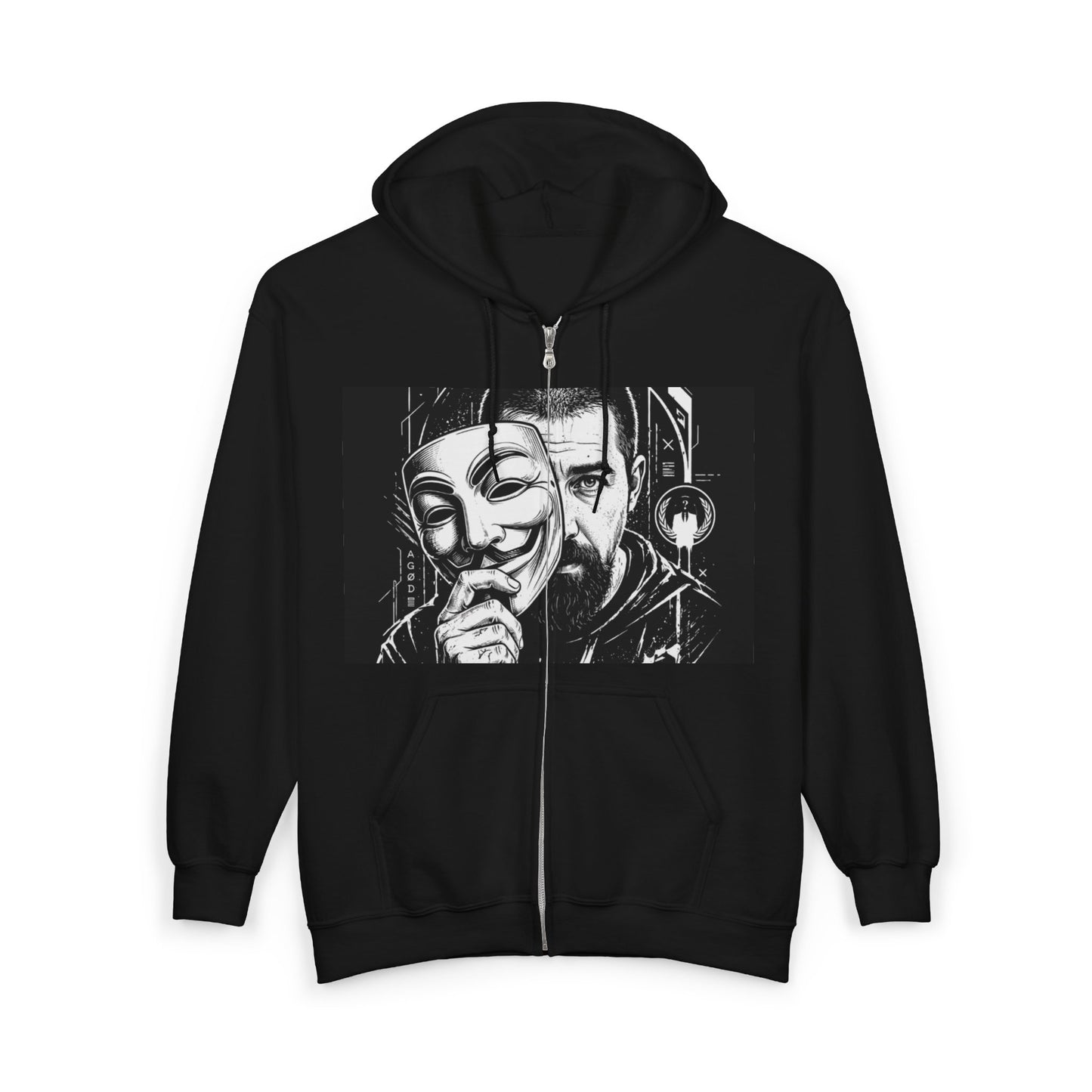 Unisex Heavy Blend™ Full Zip Hooded Sweatshirt