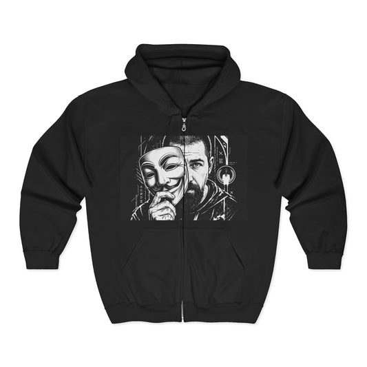 Unisex Heavy Blend™ Full Zip Hooded Sweatshirt